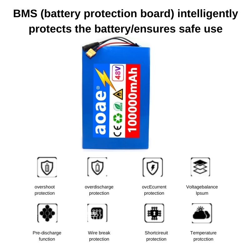 13S8P 48V 100ah Lithium Batter - đánh giá và giá 60V 50Ah Electric Scooter Battery